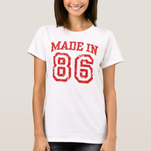 Hergestellt 1986 T-Shirt