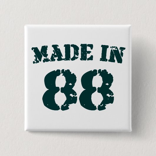 Hergestellt 1988 button (Vorderseite)