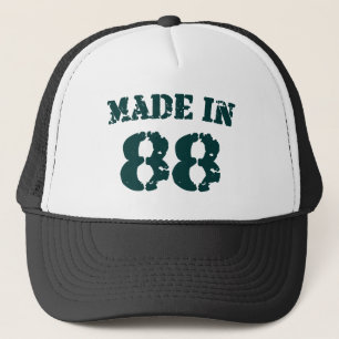 Hergestellt 1988 truckerkappe