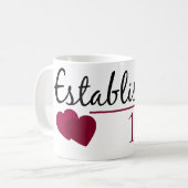 Hergestellt 1989 kaffeetasse (Vorderseite Links)