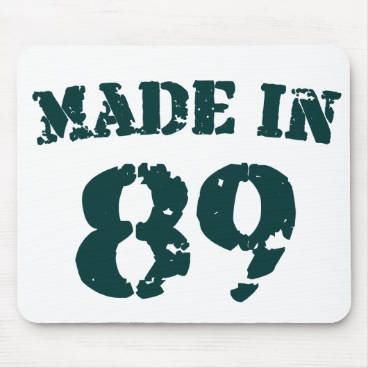 Hergestellt 1989 mousepad (Vorne)