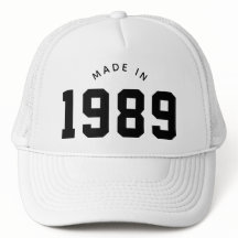 Hergestellt 1989 Personalisierter Geburtstag