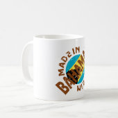 Hergestellt auf den Bahamas Kaffeetasse (Vorderseite Links)