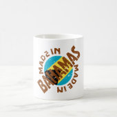 Hergestellt auf den Bahamas Kaffeetasse (Mittel)