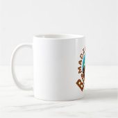 Hergestellt auf den Bahamas Kaffeetasse (Links)