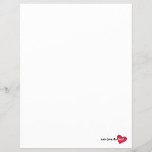 Hergestellt aus dem Lebensmitteletikett Flyer