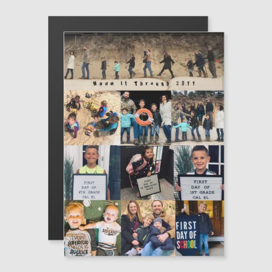 Hergestellt durch COVID 2022 Foto Magnetkarte (Vorne/Hinten)