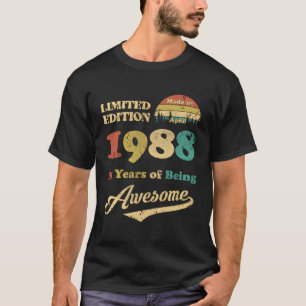 hergestellt im April 1988 35 Jahre Phantastisch T-Shirt