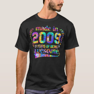 Hergestellt im Jahr 2009 13 Jahre Phantastischer G T-Shirt