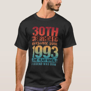 Hergestellt im Jahr 2009 floral 14 Jahre alt 14. G T-Shirt