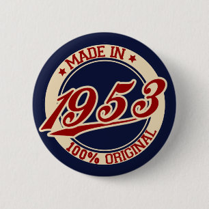 Hergestellt in 1953 button