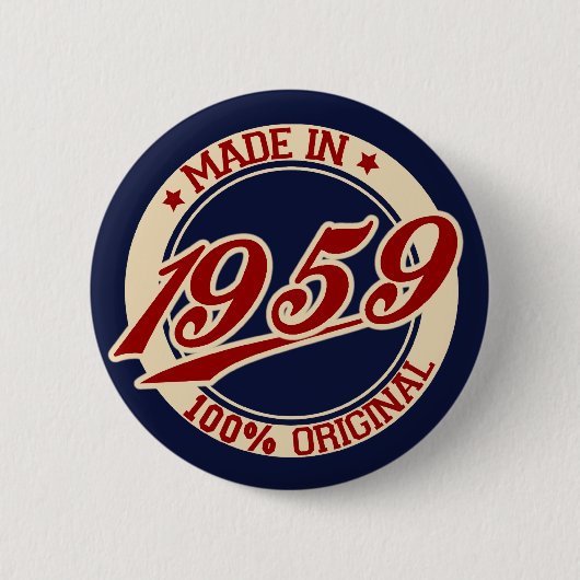 Hergestellt in 1959 button (Vorderseite)