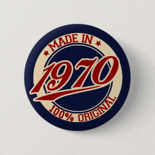 Hergestellt in 1970 button