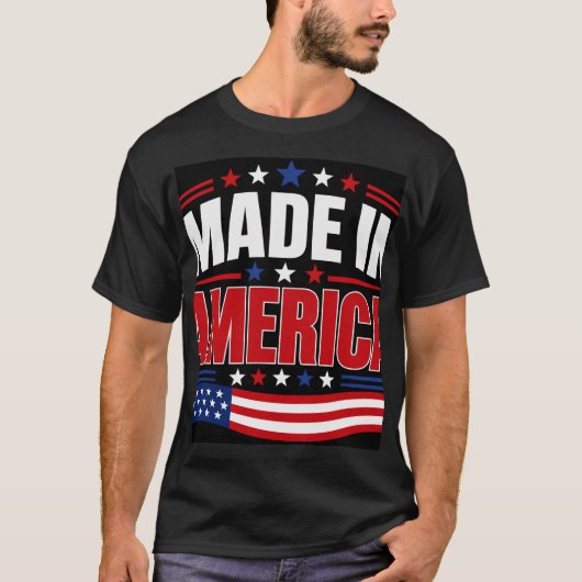 Hergestellt in Amerika T-Shirt (Vorderseite)