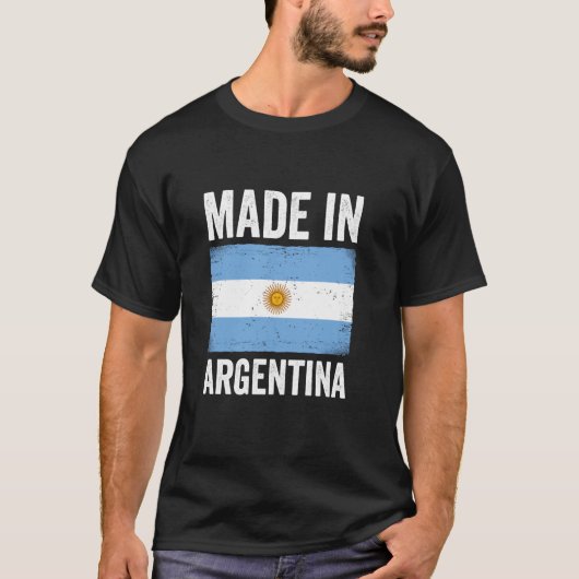 Hergestellt in Argentinien T-Shirt (Vorderseite)
