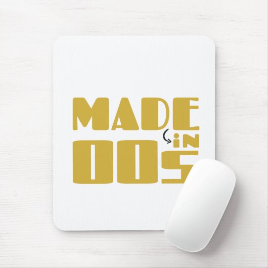 Hergestellt in den 00ern mousepad (Mit Mouse)