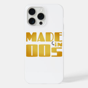 Hergestellt in den 00ern - Nostalgische Vibes iPhone 15 Pro Max Hülle