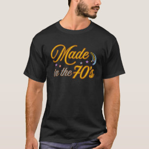 Hergestellt in den 70er Retro Vintage T-Shirt