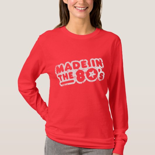 hergestellt in den 80er Jahren T-Shirt (Vorderseite)