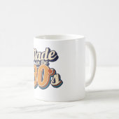 Hergestellt in den 80ern kaffeetasse (VorderseiteRechts)