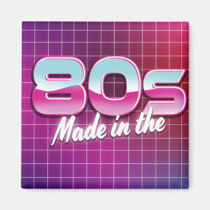 Hergestellt in den 80ern magnet