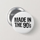 Hergestellt in den 90er Jahren Button (Vorne & Hinten)