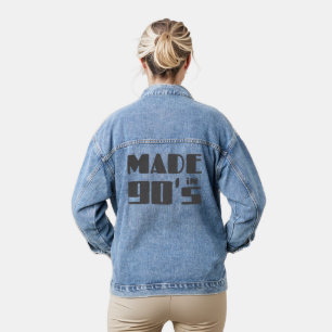 Hergestellt in den 90ern jeansjacke