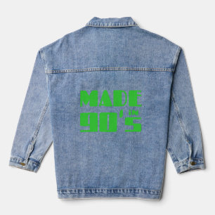 Hergestellt in den 90ern jeansjacke
