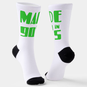 Hergestellt in den 90ern socken