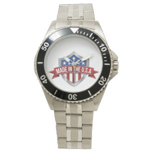 Hergestellt in den USA Armbanduhr