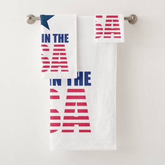 Hergestellt in den USA Badhandtuch Set (Insitu)