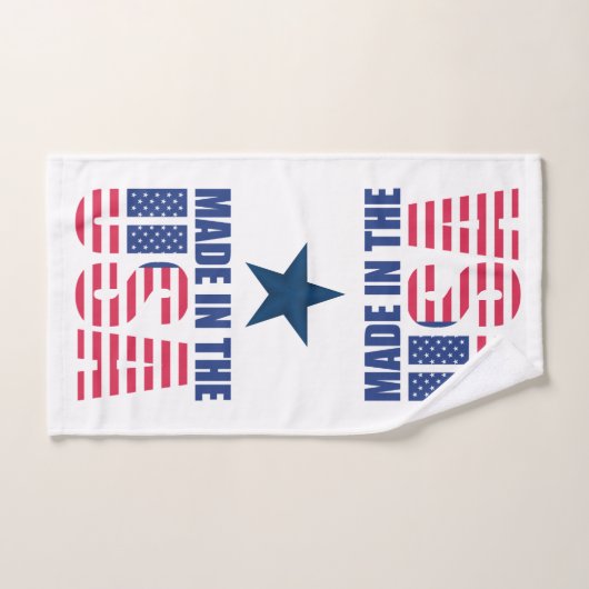 Hergestellt in den USA Badhandtuch Set (Handtuch)