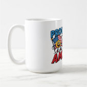 Hergestellt in den USA Kaffeetasse (Links)