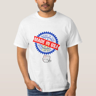 Hergestellt in den USA & Katzenliebhaber Design T- T-Shirt