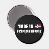 hergestellt in der Dominikanischen Republik Magnet (Vorderseite/Rückseite)