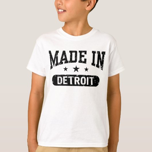 hergestellt in Detroit T-Shirt (Vorderseite)