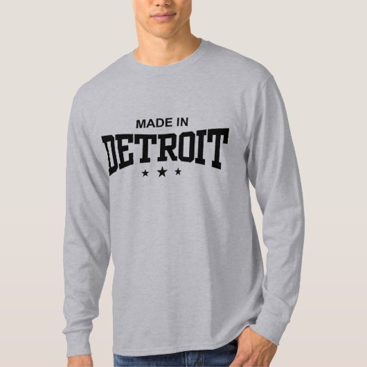 hergestellt in Detroit T-Shirt (Vorderseite)