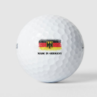 Hergestellt in Deutschland Golfball