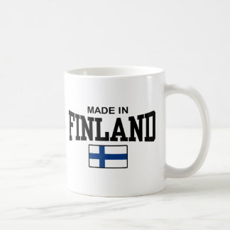 hergestellt in Finnland Kaffeetasse