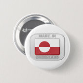 Hergestellt in Grönland Button (Vorne & Hinten)