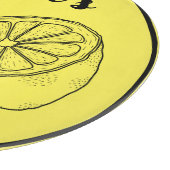 Hergestellt in [Ihrem Namen] Küchenlemonen in beli Schneidebrett (Ecke)