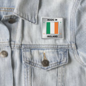 Hergestellt in Irland Button (Beispiel)