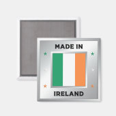 Hergestellt in Irland Magnet (Vorderseite/Rückseite)