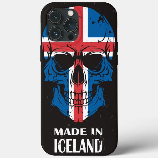 Hergestellt in Island iPhone | Island iPhone Case- Case-Mate iPhone Hülle (Rückseite)