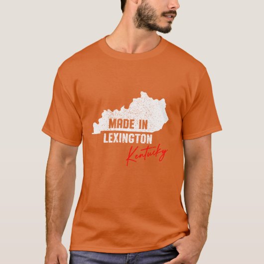 Hergestellt in Lexington Kentucky Oversized T-Shirt (Vorderseite)