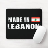 hergestellt in Libanon Mousepad (Mit Mouse)
