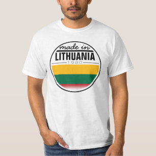 Hergestellt in ... "Litauen" T-Shirt