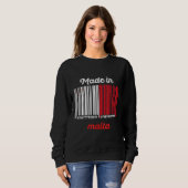 Hergestellt in Malta Sweatshirt (Vorne ganz)