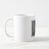 hergestellt in Neuseeland Kaffeetasse (Links)