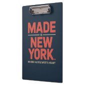 Hergestellt in New York Klemmbrett (Links)